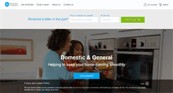 Desktop Screenshot of domesticandgeneral.com